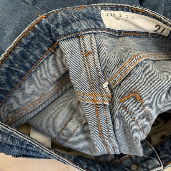 Rag & Bone Maya High Rise Flare Wide Leg Jean - Picture 6 of 7